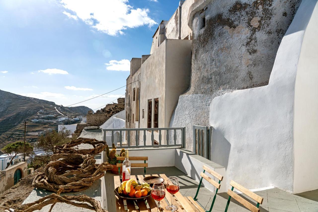 Villa Kastro Cave House Pyrgos Kallistis Exterior foto