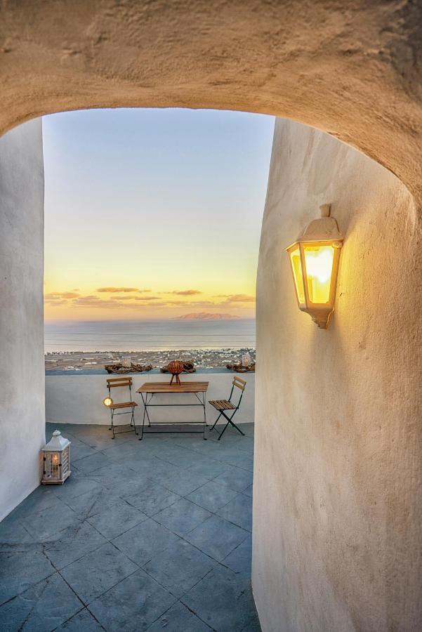 Villa Kastro Cave House Pyrgos Kallistis Exterior foto